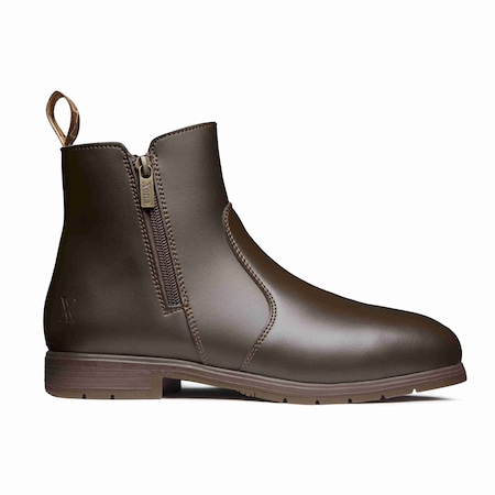 Xena OmegaChelsea SafetyBoot Vegan Brn6.5, PR OM-VB2