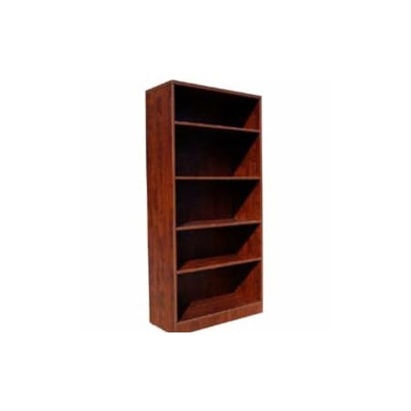Boss Bookcase, Mahogany, 14" Depth, 65-1/2" H N158-M