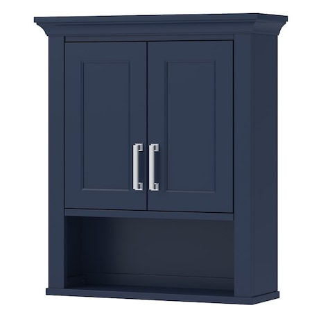 Craft And Main Craft + Main Bathroom Cabinet, 2-Door, 1-Shelf, Wood, Aegean Blue LSBW2428