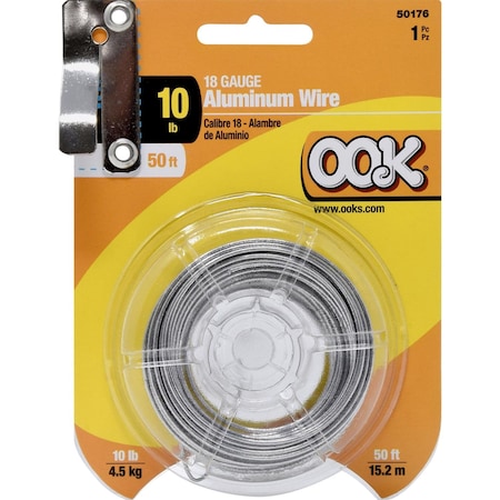 Hillman OOK 50 ft. L Aluminum 18 Ga. Wire 534694