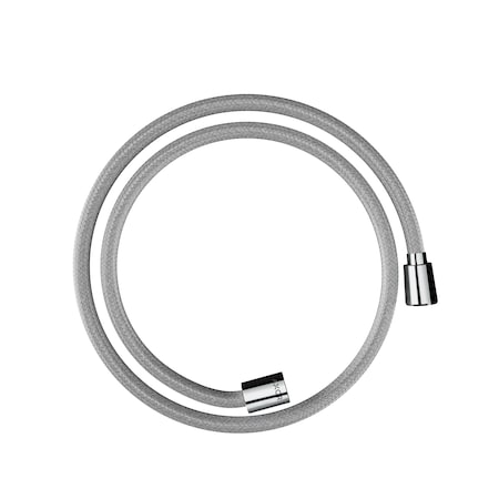 Axor Shower Solutions Textile Hose with Cylindircal and Conical Nut, 49" in Chrome 28227000