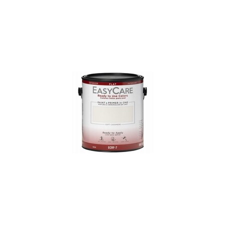 True Value Ready To Use Colors Paint & Primer, Interior Flat Acyrlic, Soft Cashmere, Gallon ECRF-7