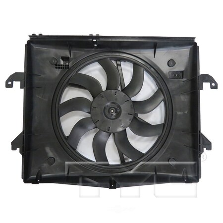 Tyc Dual Radiator And Condenser Fan Assembly 624370