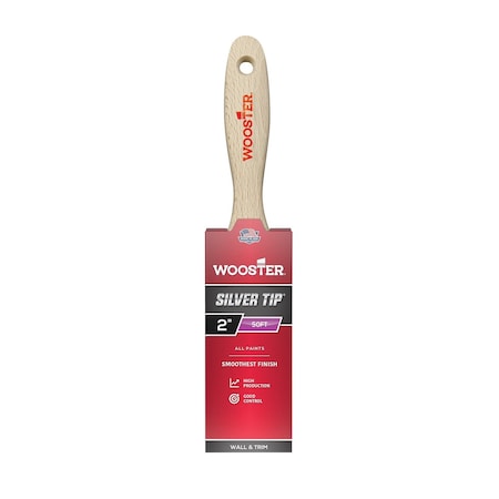 Wooster 5222 2 in. Silver Tip Varnish Brush 71497161192