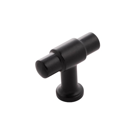 Gan Eden 1.62 x 0.62 in. T-Knob, Matte Black GA1554880