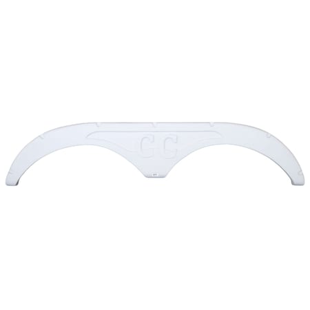 Icon Tandem Axle Fender Skirt FS2713 for Forest River - Polar White 12713