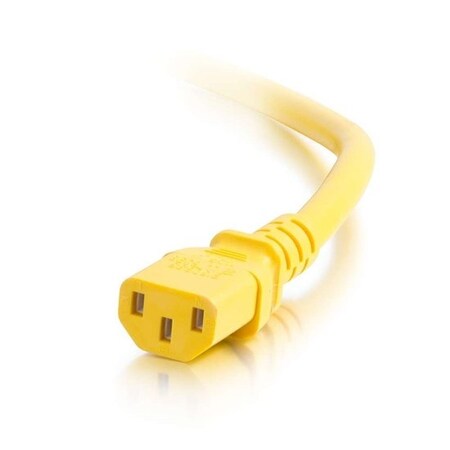 C2G 8Ft C14 To C13 18/3 Sjt Yellow 17514