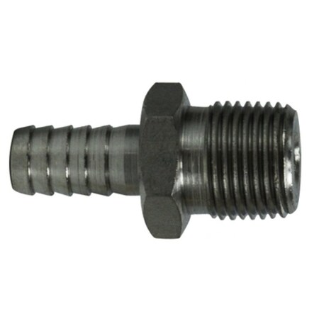 Anderson Metals FITTING HOSE SS BARBXMPT 3/8IN 73952FT