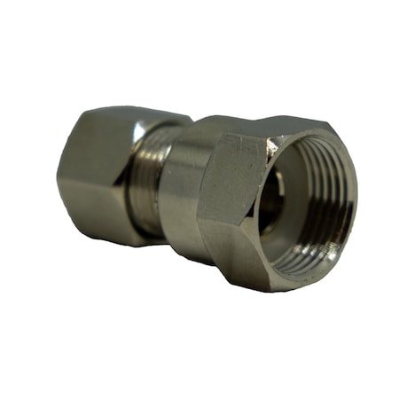 Anderson Metals 1/2 in. Compression in. X 3/8 in. D Male Compression Brass Adapter 4338455AH
