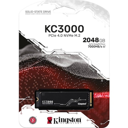 Kingston 2048G KC3000 PCIE 4.0 NVME M.2 SSD SKC3000D/2048G