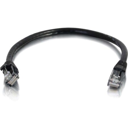 C2G 20ft/6.1m CAT6A SNAGLESS UTP CABLE-BLK 736