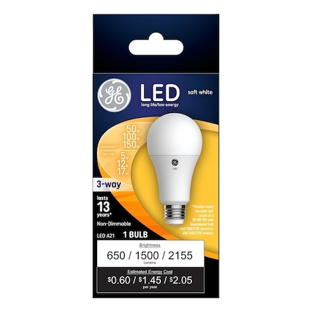 Ge LED 5/12/17WATT A19 M 93129879
