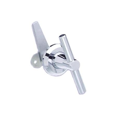 Southco Cam Latch, Large Size, Three Point, Straight Cam, Zinc Alloy, Chrome Plated 68-70-302-20