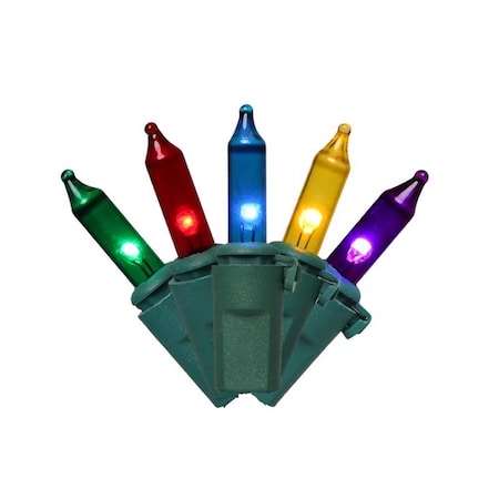 Celebrations Classic LED T5 Multicolored 300 ct String Christmas Lights 74.5 ft. RT5300MUA