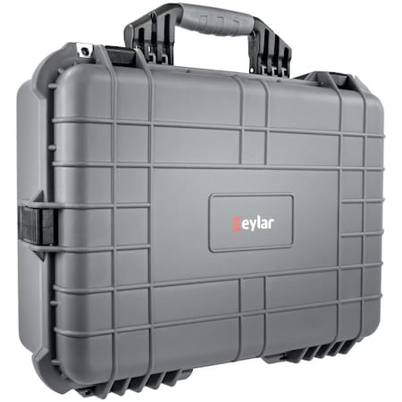 Eylar Medium 20in Gear Hard Case Waterproof w/ Foam Gray SA00002-GRA