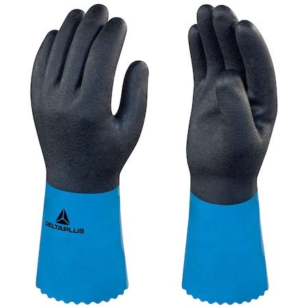 Deltaplus Chemsafe Plus Nitrile Chemical Gloves XL VV836BL10