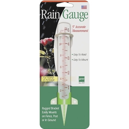 Ezread Rain Gauge, 5 in 820-0409