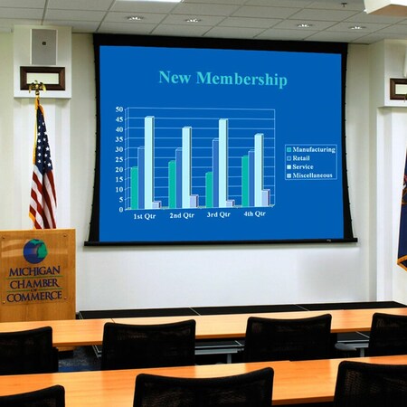 Draper Draper Ultimate Access 94" Electric Projection Screen - 50" x 80" 143025FBU