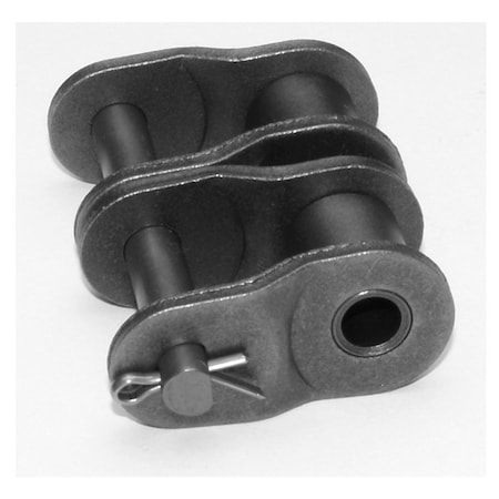 Senqcia Hi-Max Double Strand Cotter Pin Offset Link, 120-2 chain, 1-1/2 P, 0.437 Dia Pin 120-2HMOL