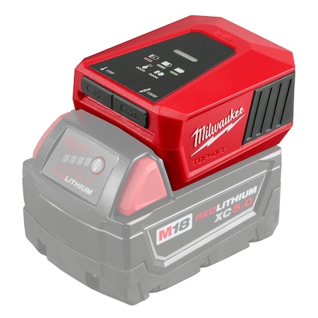 Milwaukee Tool Charger and Power Supply, USB-C, 18V DC 2847-20