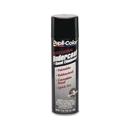Vht UC102 Undercoating Paintable Rubberized Black 17 Oz. S24-UC102