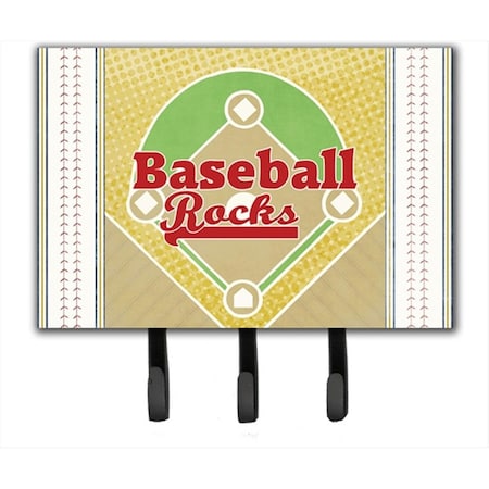 Carolines Treasures Baseball Rules Leash Or Key Holder SB3077TH68