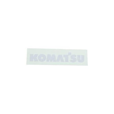 Komatsu REPLACEMENT DECAL, LOGO 09690-F0160