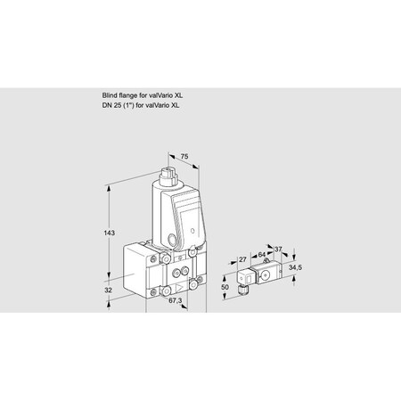 Honeywell Kromschroder VAS1W0/W25R/NW KS88028549