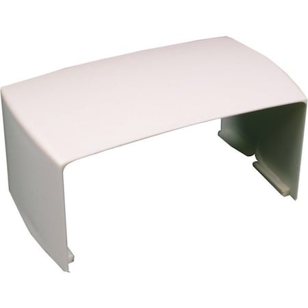Legrand Cover Clip, PN03, PN05, PN10 Series, 1, 2 Channel, 13/16 in W, 1/2 in H, 1 in L, Ivory PN03F06V