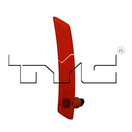 Tyc CAPA Certified Side Marker Light Assembly 18-6099-00-9