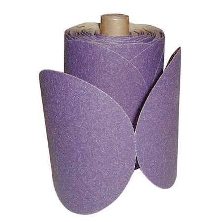 Pinpoint 180 Grit 5 in. NH Stikit Paper Disc Roll, Puple - 100 Per Roll PI1343519