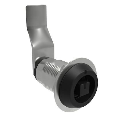 Southco Vise Action, Compression Latch, Large Size, 8 mm Square, Zinc Alloy Powder Coat, Black E3-1010-105