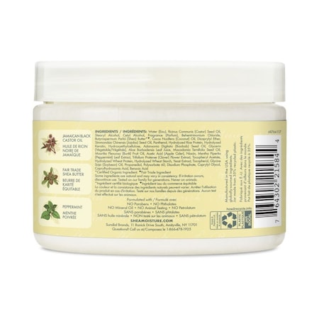 Shea Moisture Pure Jamaican Black Castor Oil 100 Percent Leave in Conditioner, 11.5 Fluid Ounce, 12PK 68705828