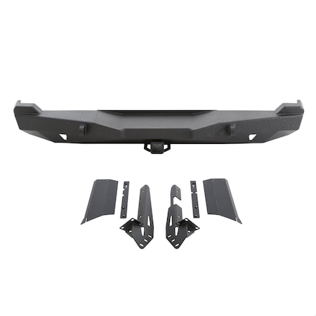 Smittybilt 8401 CHEROKEE XJ 2/4 DOOR XRC REAR BUMPER W/HITCH  BLACK TEXTURED 76850