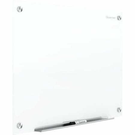 Quartet Brilliance Glass Dry-Erase Boards, 48 x 36, White Surface G24836W