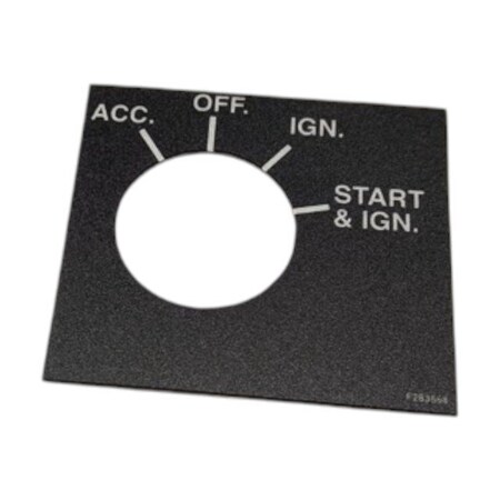 John Deere LABEL, JOHN DEERE OEM F283868 F283868