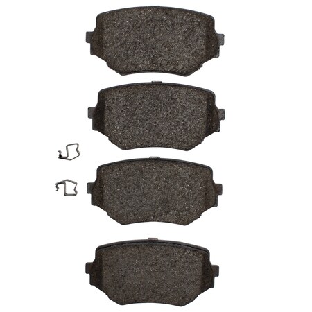 Dynamic Friction Co DFC 5000 Advanced Brake Pads - Ceramic 1551-0680-00