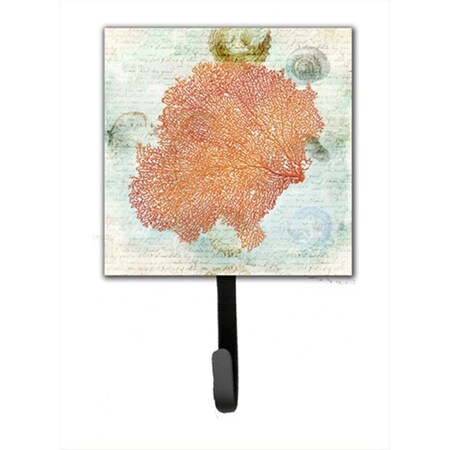 Carolines Treasures Coral Pink Leash Or Key Holder SB3023SH4
