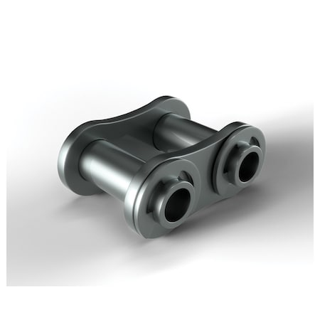 Hkk Chain E-Clip Hollow Pin Connecting Link, #40 chain, 1/2 P, 0.158 in ID x 0.222 OD Pin RC040HPSCL1