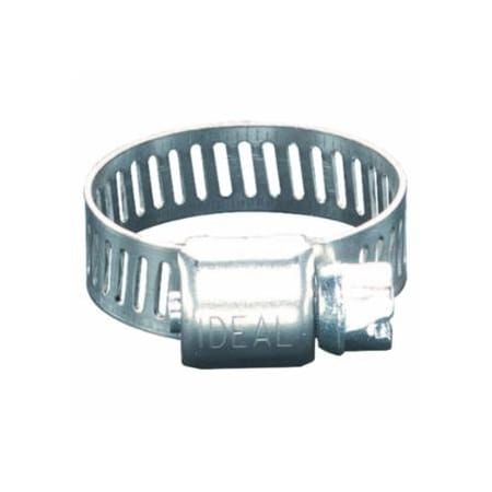 Ideal 62P Series Small Diameter Clamp, 2 3/4 in Hose ID, 2 1/4-3 1/4 inDia, Stainless Steel, 10PK 420-62P44