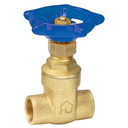 Homewerks 1/2 in. Sweat X 1/2 in. Sweat Brass Stop Valve 230-4-12
