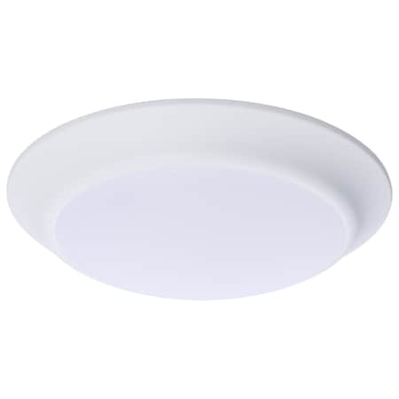 Nuvo 7 Inch LED Disk Light 27K/3K/35K/4K/5K CCT Selectable White Finish 6 Unit Contractor Pack, 6PK 62/1800R1