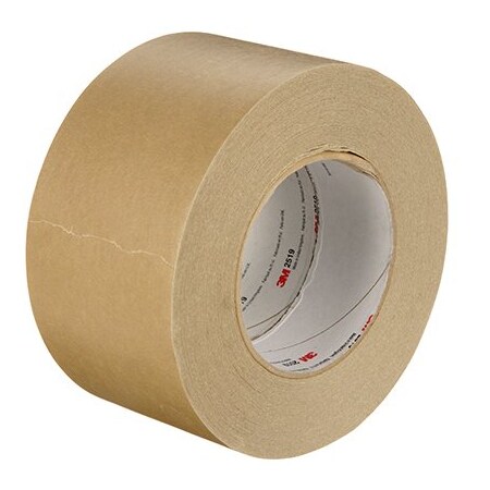 3M Flatback Paper Tape, 7.1 mil Thick, 2.8 in W x 60 yd L, Tan, 12 PK T92452519