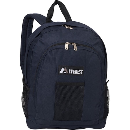 Everest Trading Everest BP2072-NY 17 in. Backpack with Front and Side Pockets BP2072-NY