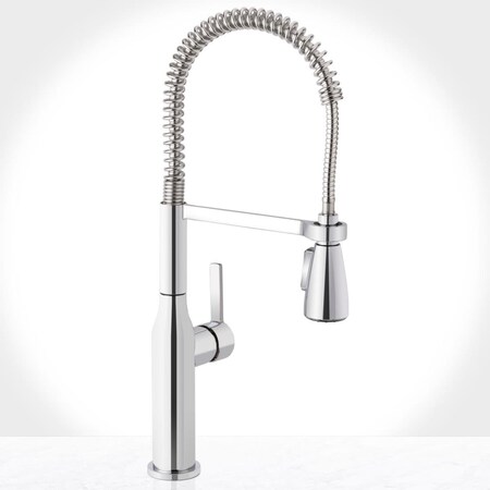 Miseno Single Handle Pull Down Kitchen Faucet, Polished Chrome MNO500LCP