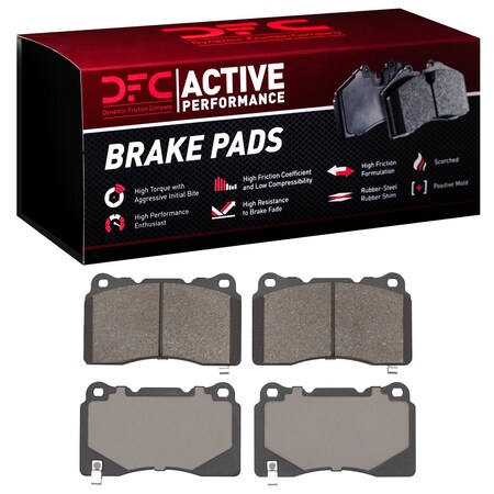 Dfc Active Performance, Disc Brake Pad Set,  1115-1001-00