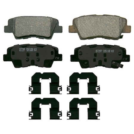 Wagner Brakes Disc Brake Pad Set-ZD1848 ZD1848