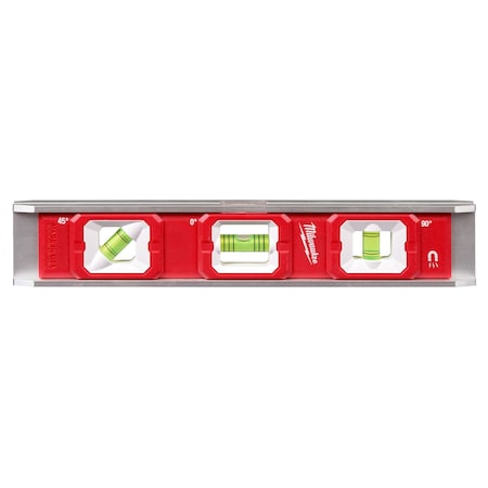 Milwaukee Tool Torpedo Level, Aluminum, Magnetic 48-22-5106