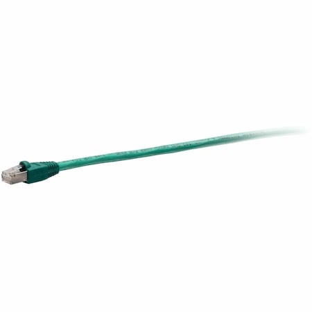 C2G QS 15FT/4.5M GRN BOOTED C6 STP CM TAA C2G43746