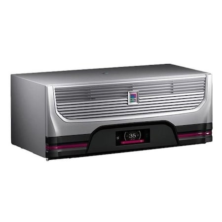 Rittal Ac 4436Btu Multivoltage 50-60H Roof Mount, Comfort Contr, Ral 3185730